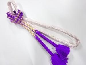 正絹　手組帯締め